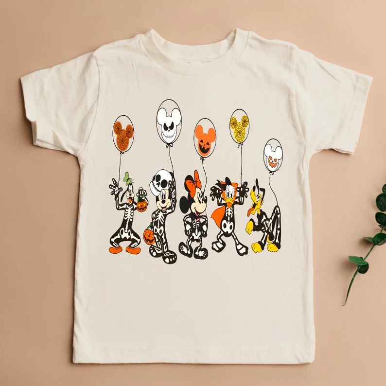 Mickey and Friends Halloween Shirt Halloween Toddler Shirt - Etsy | Etsy (US)