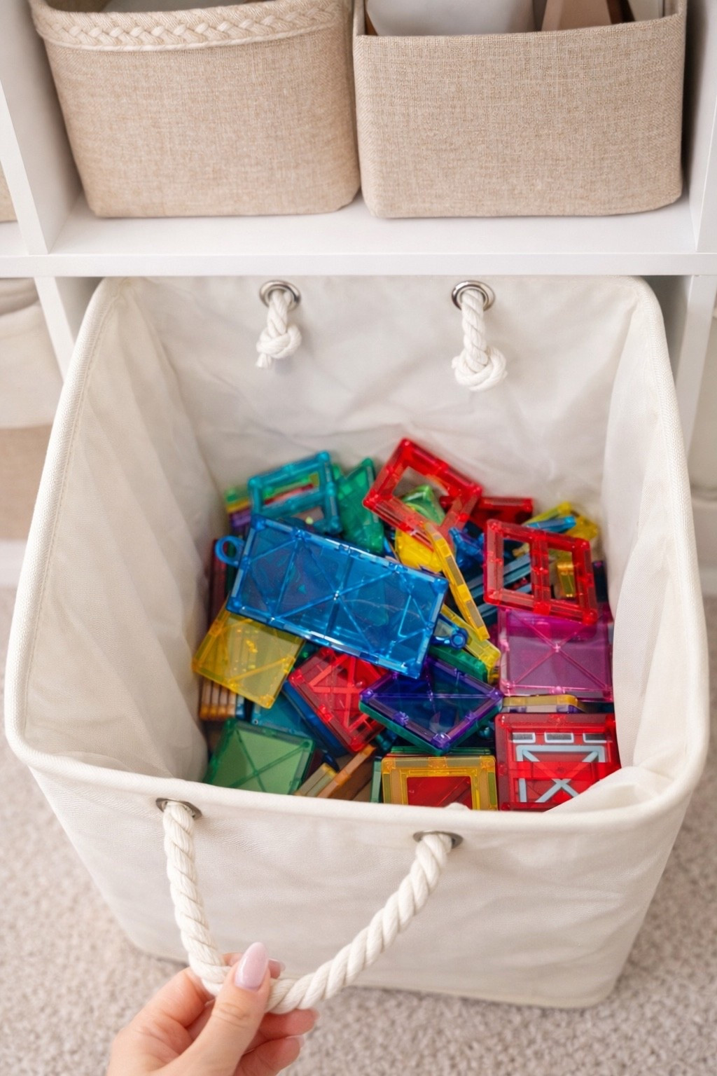 If you’re an anything to keep them busy mom like me… RUN 🏃‍♀️ these magnetic tiles are on sale on Amazon right now! Perfect for their Easter basket! 

Maddox plays with these every single day (independent play win 🙌) and they’re one of those toys that actually grow with them 🤍

Linking the exact set I have!

#LTKkids #LTKfamily #LTKsale #AmazonFinds

#LTKmomlife #LTKBaby #LTKKids