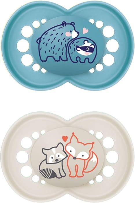 MAM Original Matte Baby Pacifier, Nipple Shape Helps Promote Healthy Oral Development, Sterilizer... | Amazon (US)