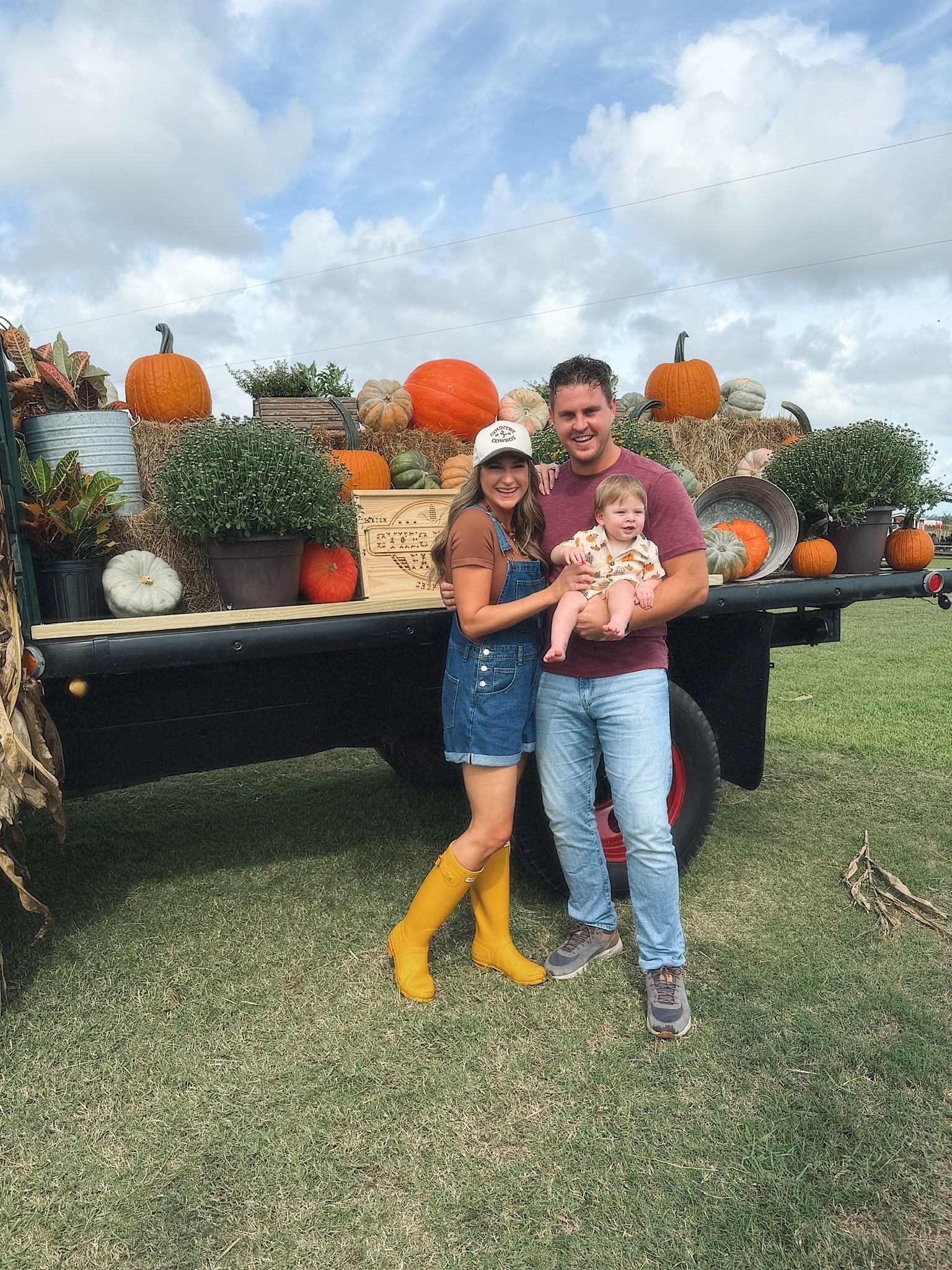 Fall family pumpkin patch outfits! We had so much fun taking Storm to the pumpkin patch! 

#LTKFamily #LTKSeasonal #LTKBaby