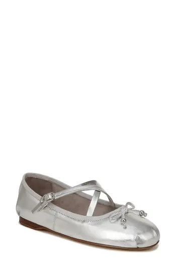 Circus NY by Sam Edelman Zuri Ballet Flat in Silver at Nordstrom Rack, Size 7.5 | Nordstrom Rack