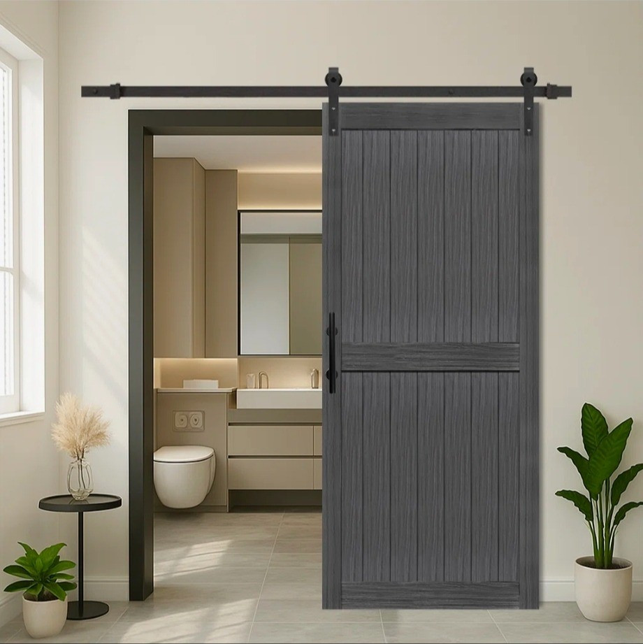 Our Grey Barn door! 

#LTKHome #LTKSaleAlert #LTKdayinmylife