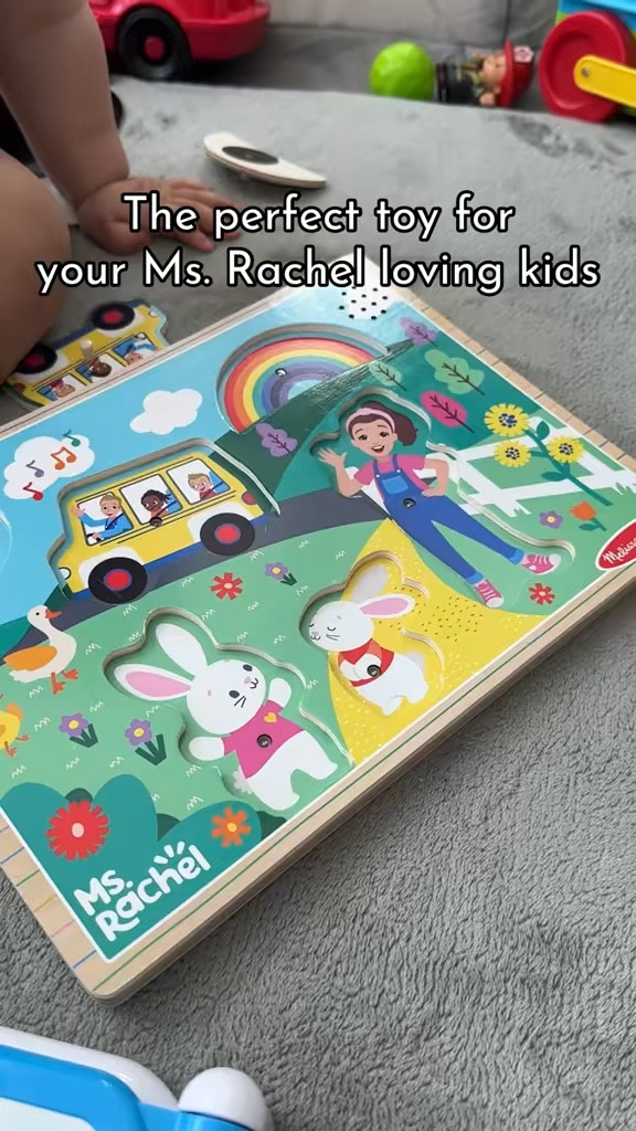 If your toddler is in their Ms. Rachel era… this puzzle might buy you at least 7 uninterrupted minutes ☁️😂 sings the songs, keeps Coop entertained, and honestly kinda slaps. #ToddlerMom #MsRachel #ToddlerToys #MomFinds #LearningToys #AmazonKids #LTKFamily

#LTKmomlife #LTKKids #LTKBaby