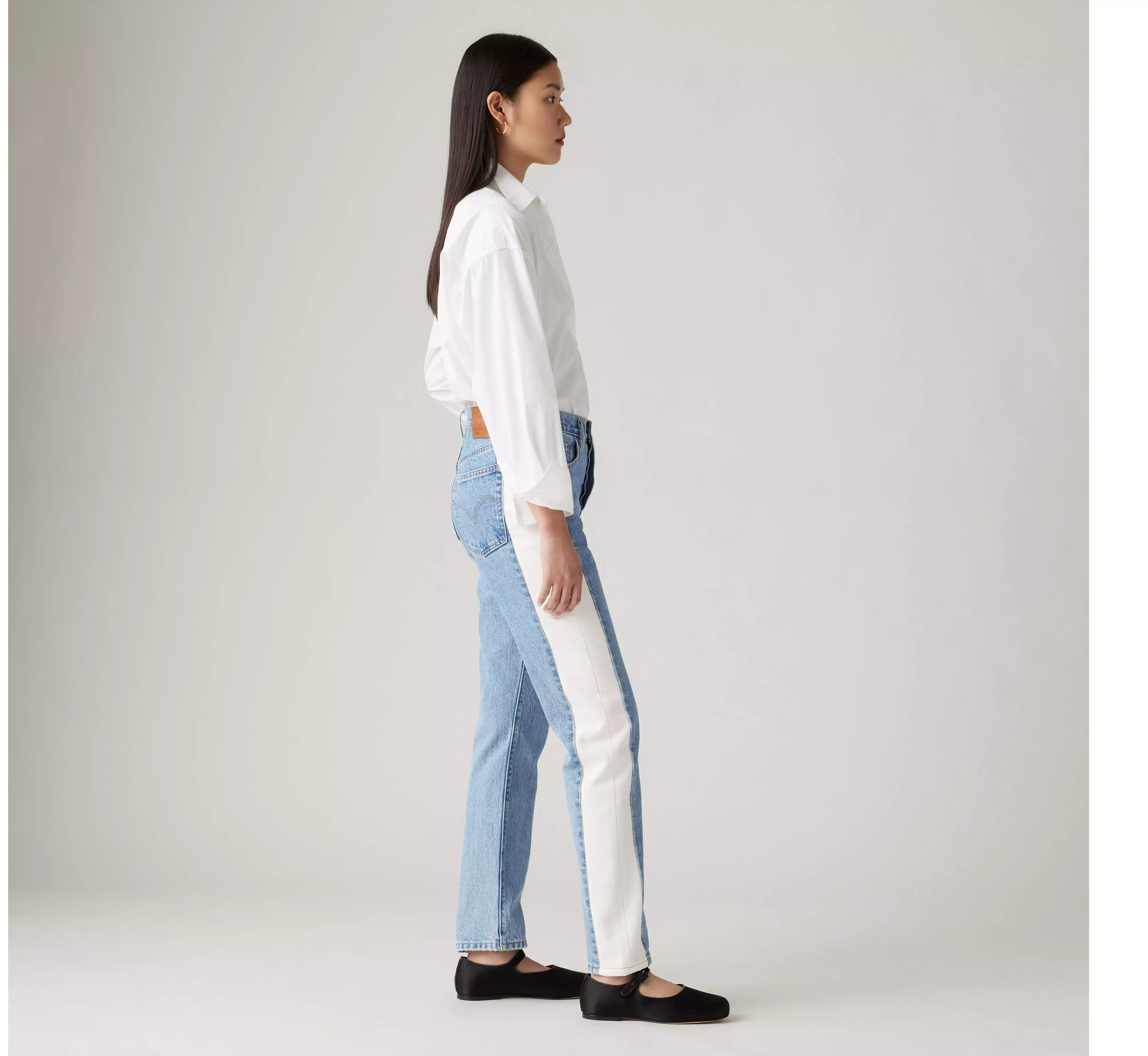 Levi's® For Pari's 501® Paneled Crop Jeans | Levi's UK