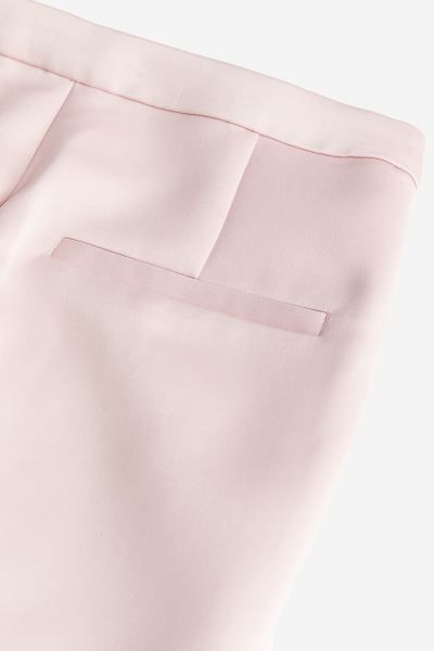 Straight trousers - Light pink - Ladies | H&M GB | H&M (UK, MY, IN, SG, PH, TW, HK)