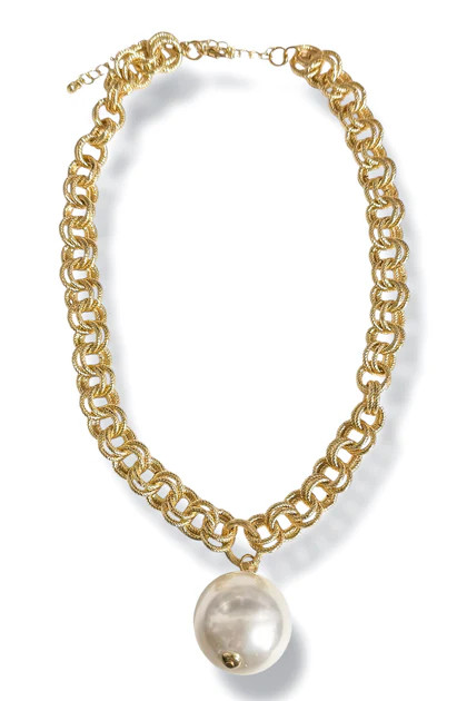 Come and See Pearl Pendant Chain Necklace | The Willow Tree