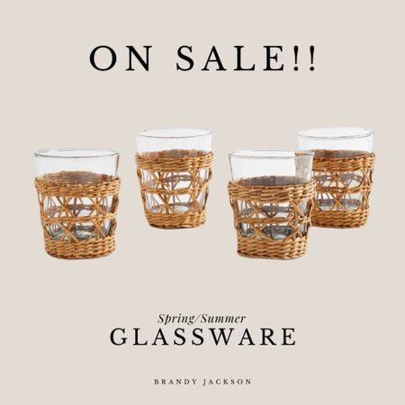 The perfect Spring/Summer Glassware! 

#LTKhome