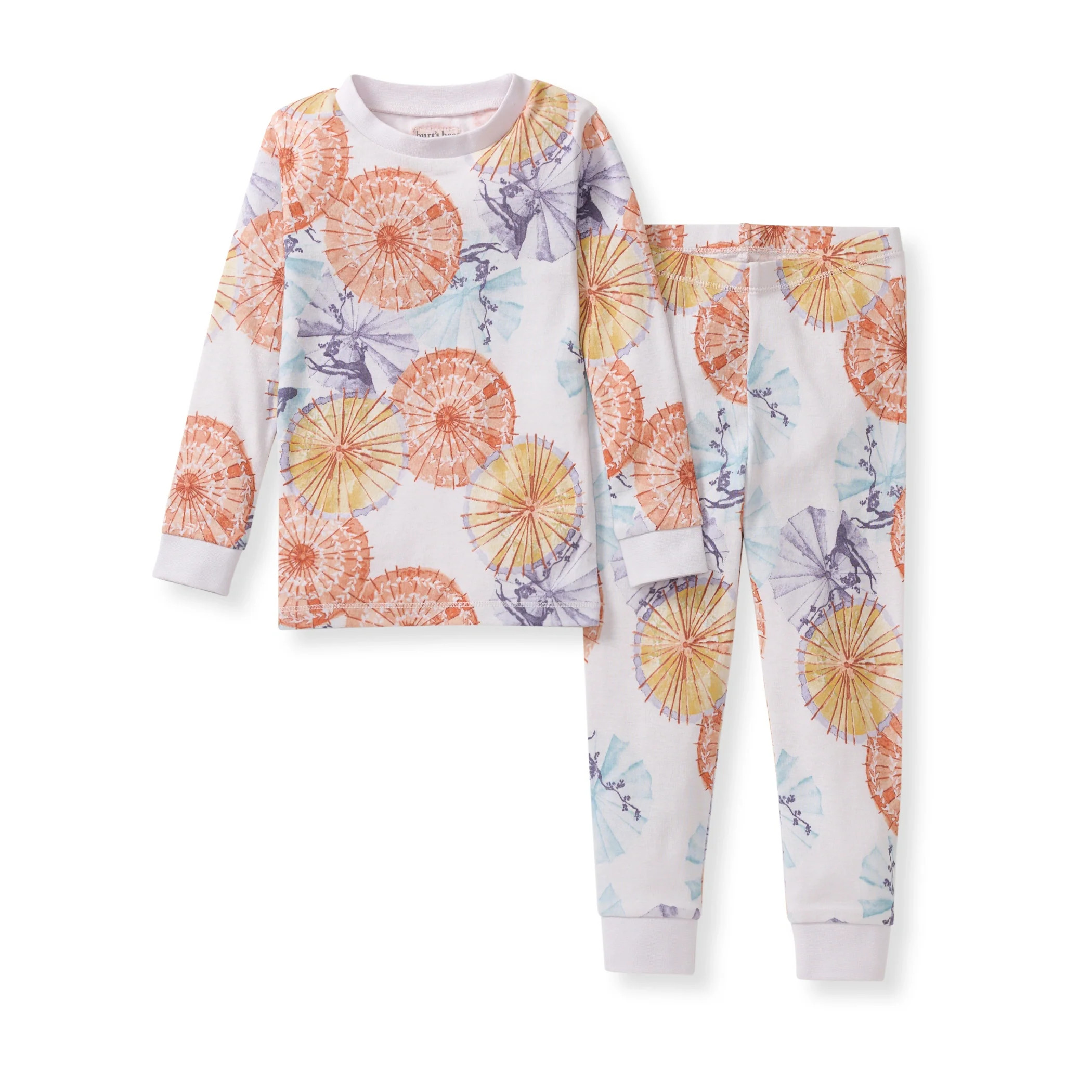 Parasols Organic Cotton Two-Piece Pajamas | Burts Bees Baby