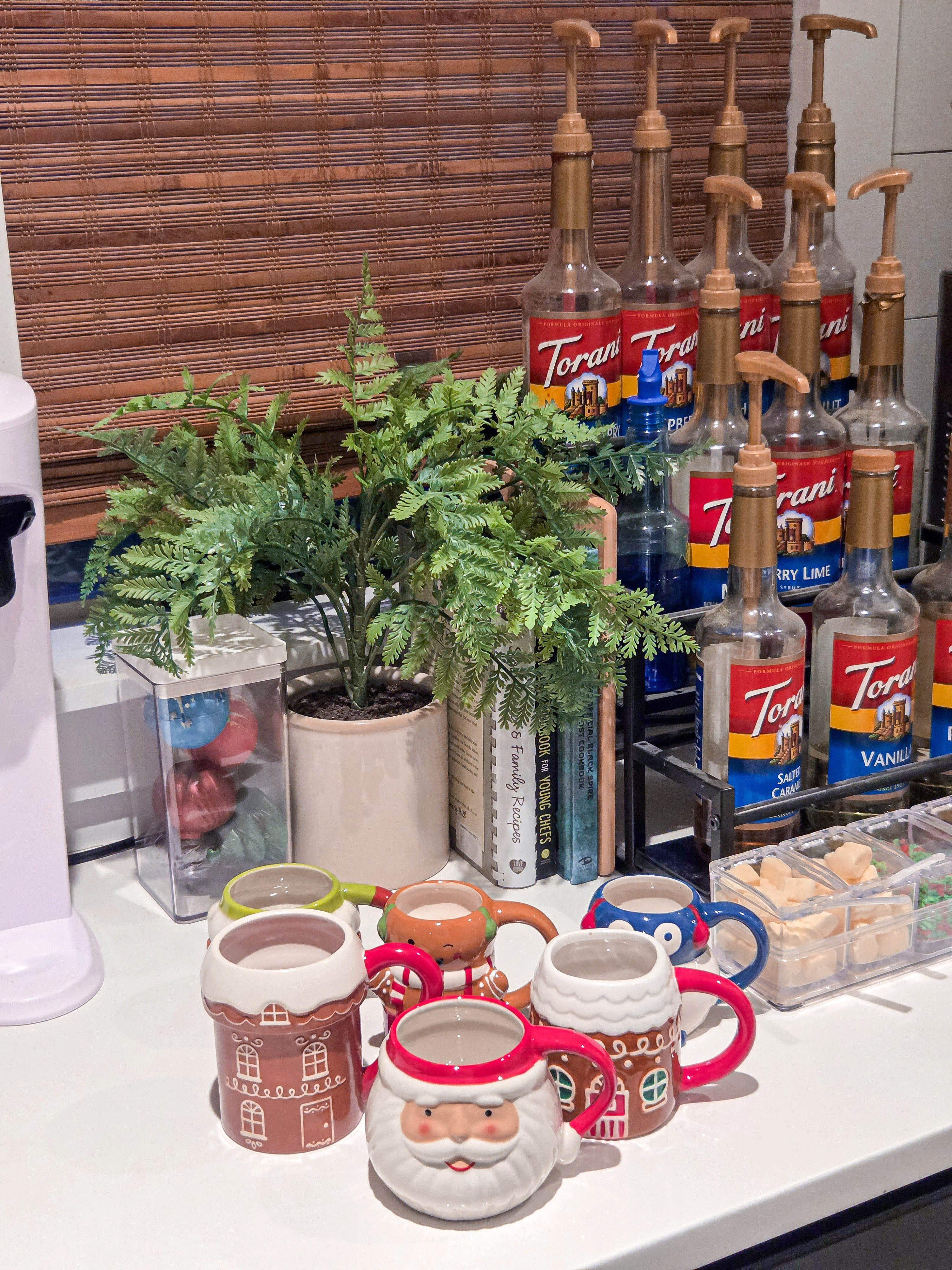 Hot cocoa bar night!

