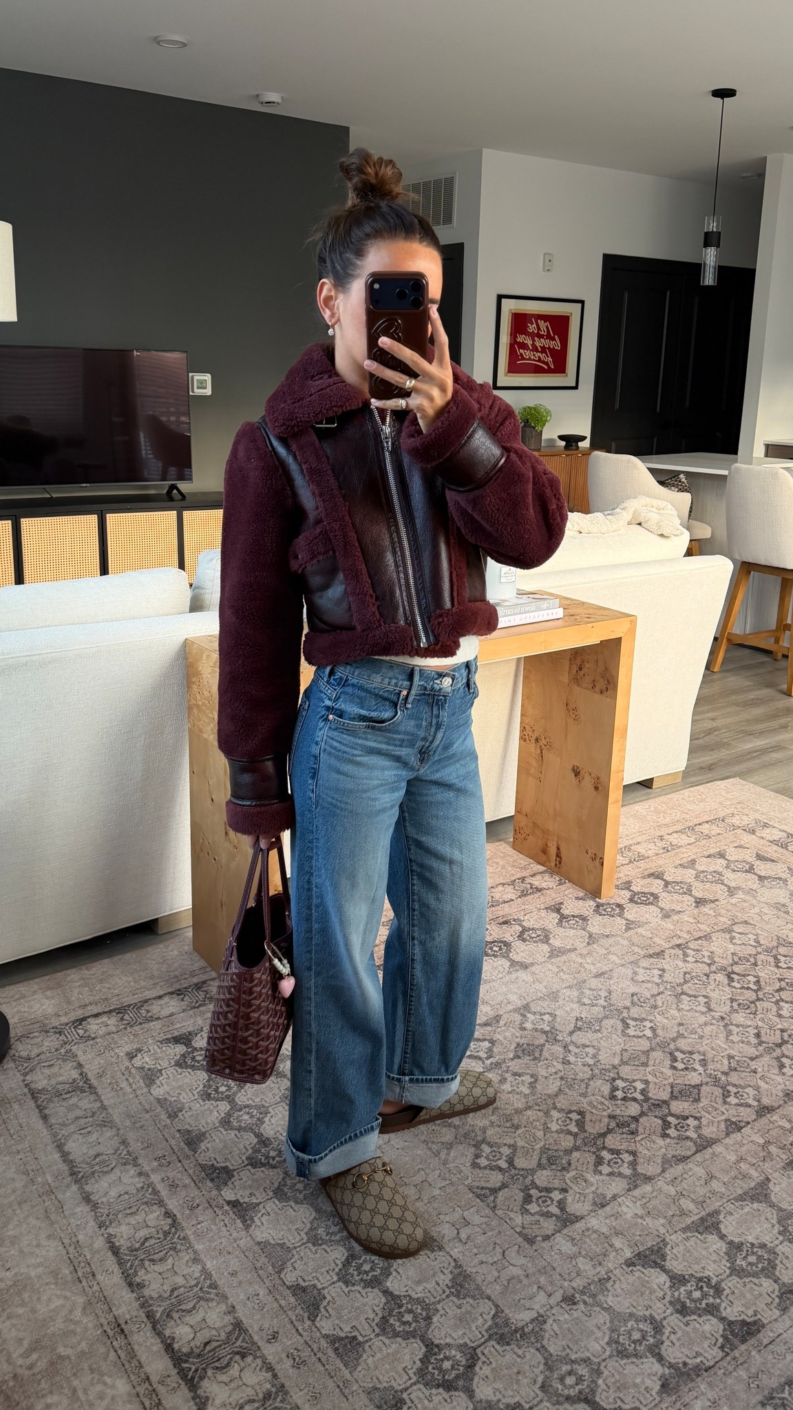 Found this jacket on sale! I’m wearing XS and 25 petite in the jeans!