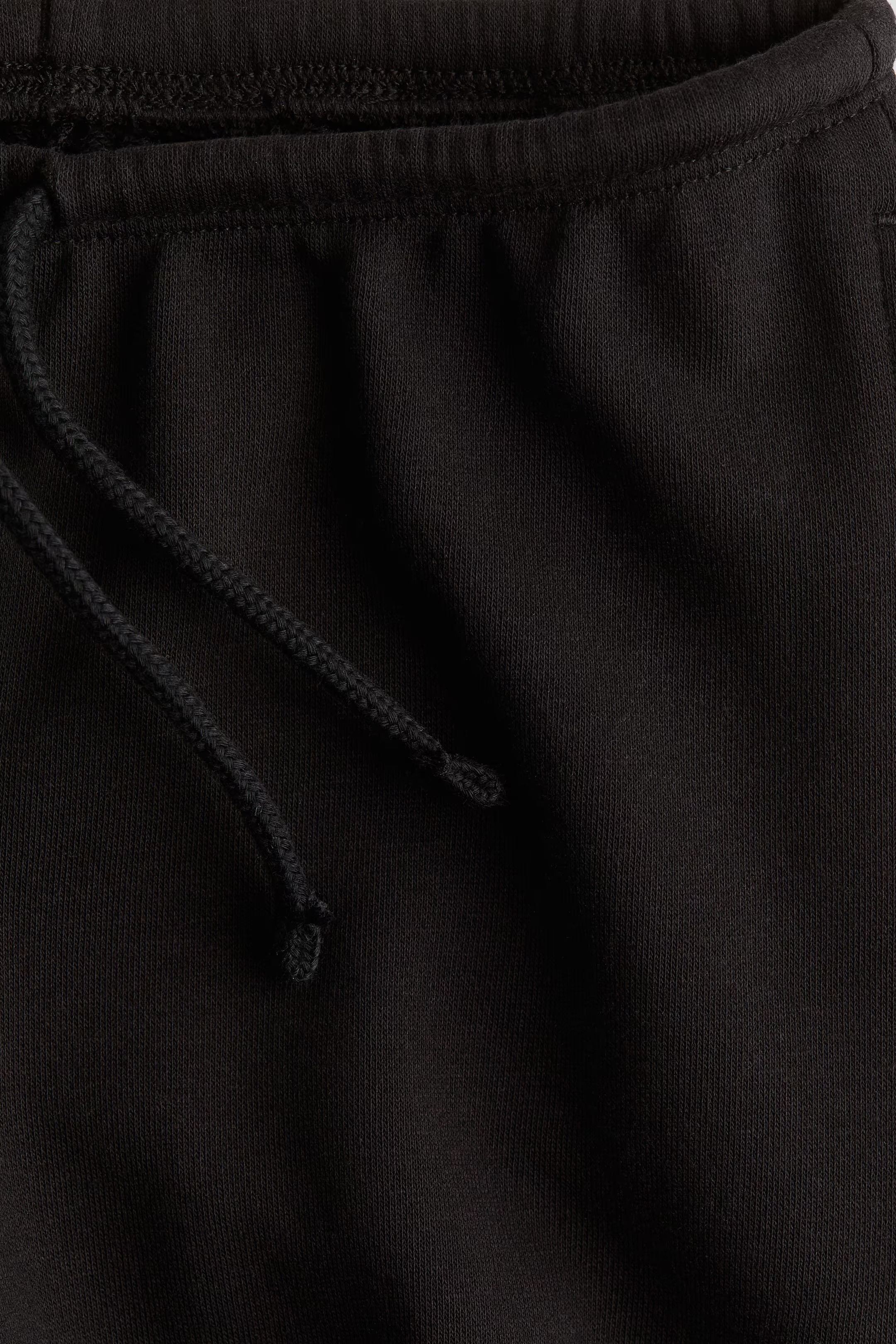 Wide-leg joggers - Black - Kids | H&M GB | H&M (UK, MY, IN, SG, PH, TW, HK)