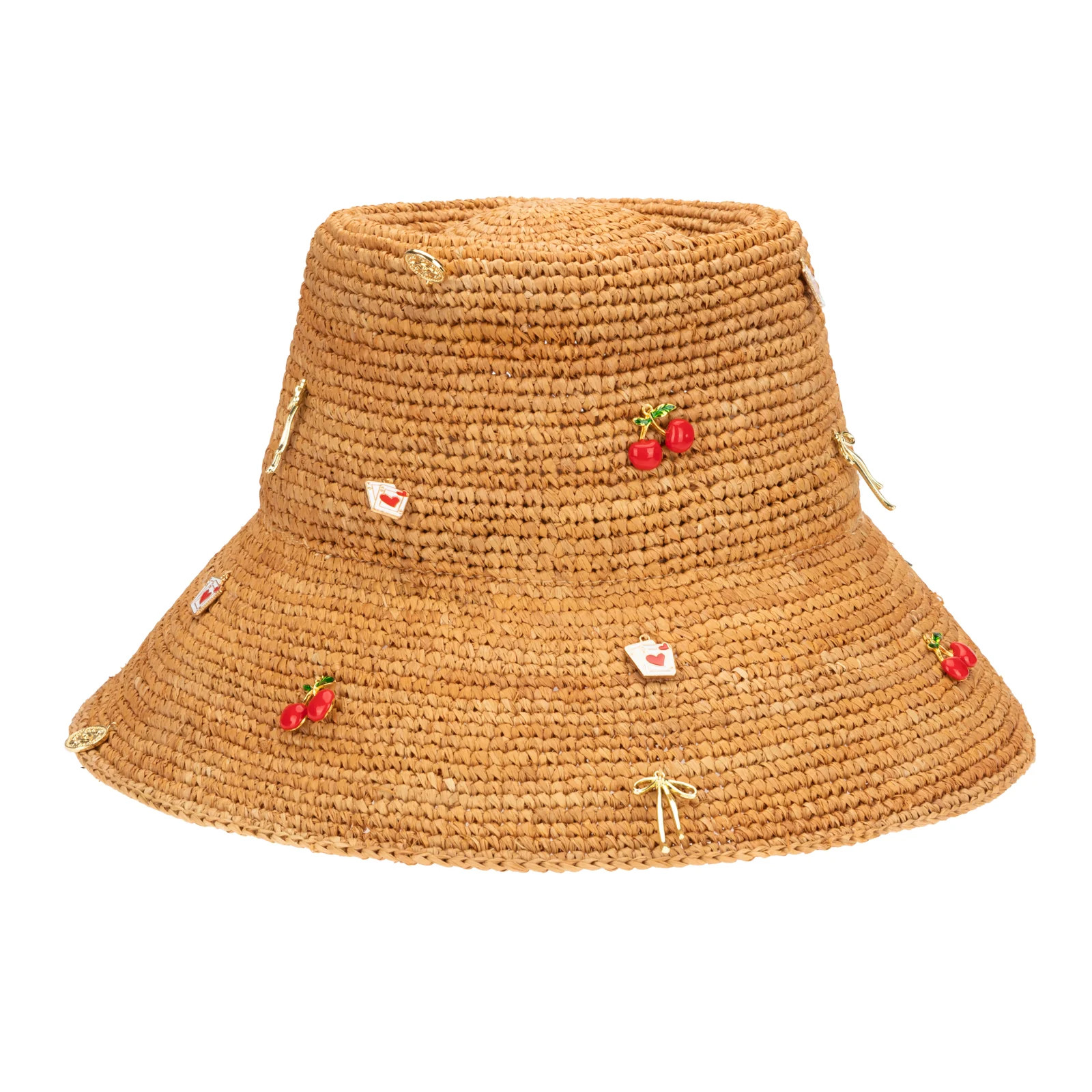Charm - Crochet Raffia Bucket Hat | San Diego Hat Company