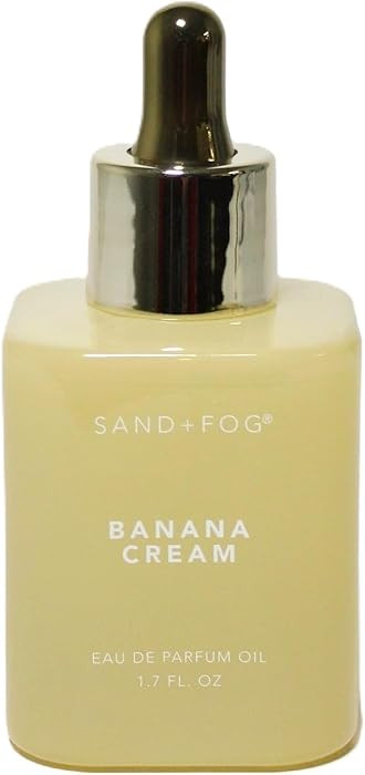 Sand + Fog Banana Cream Eau de Parfum Oil Dropper, 1.7 fl. oz | Amazon (US)