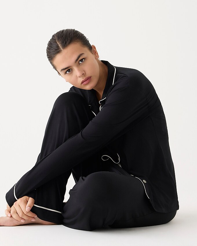 Eco dreamiest long-sleeve pajama set | J. Crew US