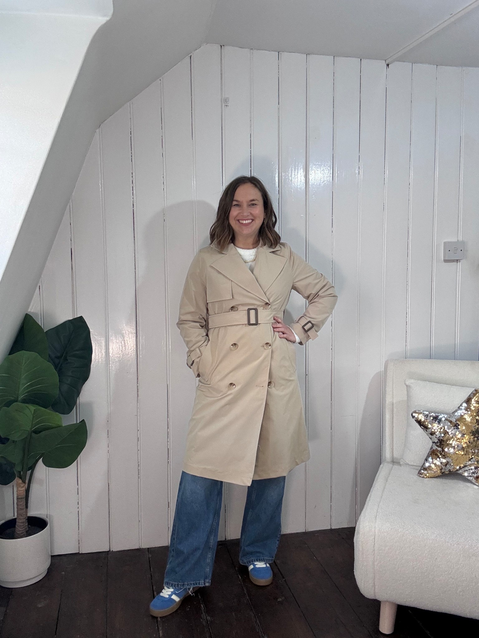 I’ve found you the perfect petite trench coat! 🧥 

I’m wearing a size 10 petite 

Danielle 🩷

#LTKuk #LTKpetite #LTKwinter