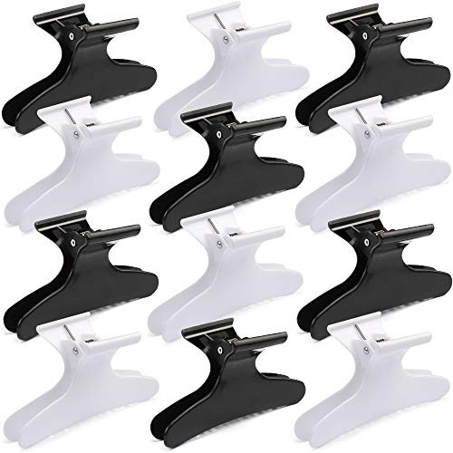 Ondder Hair Clips for Styling and Sectioning - Butterfly Pro Salon Clamps for Cutting, Coloring Hair, Hair Accessories for Women | Amazon (US)