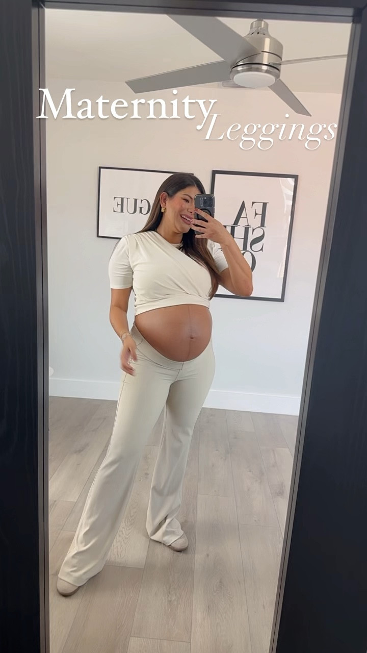 Loving this maternity leggings I am obsessed with them 💓🥹 perfect for the bump 

#LTKstyletip #LTKbump #LTKbaby