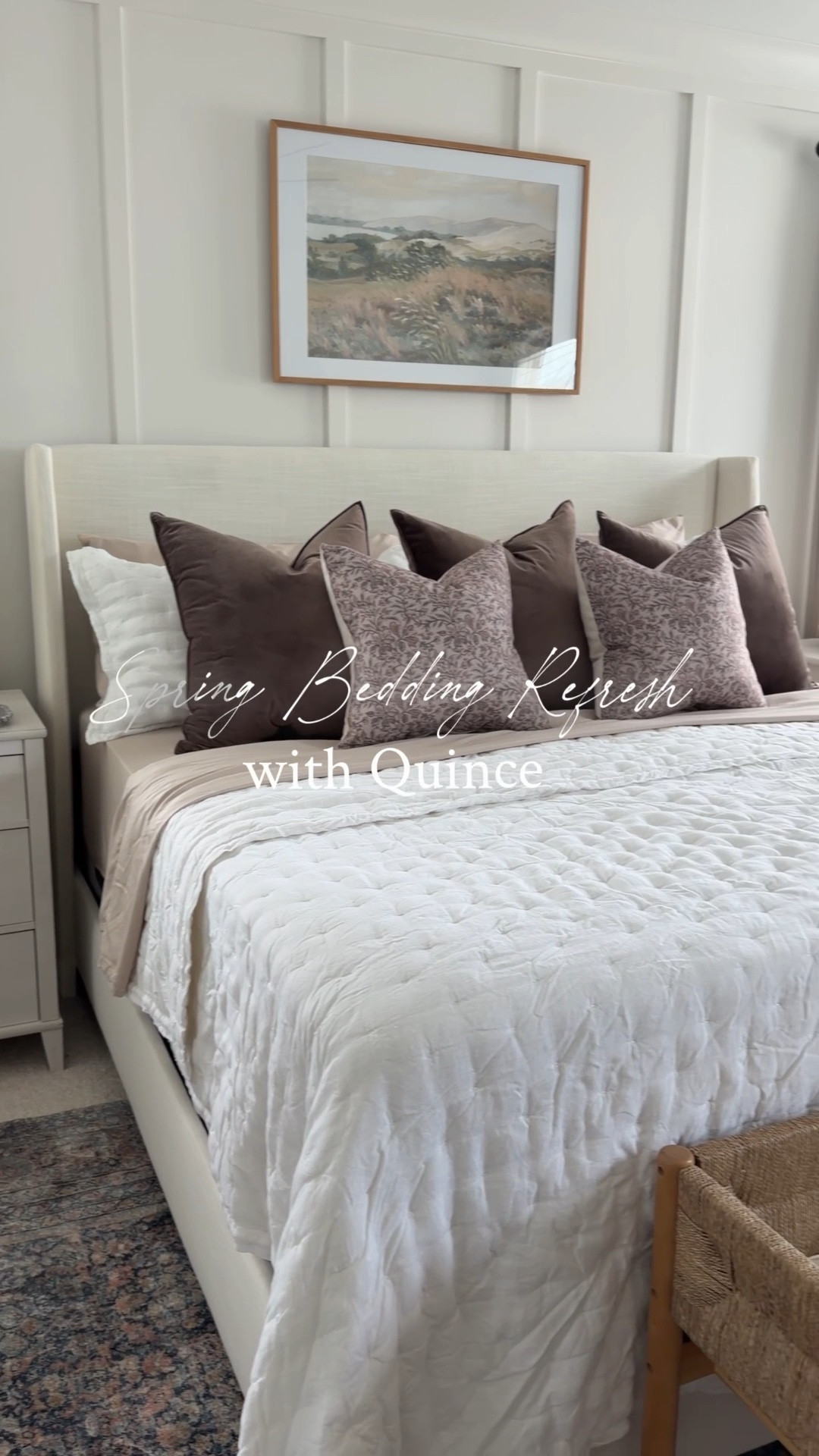 Quince bedding, layered bedding, linen quilt, bamboo sheets, hotel sheets, luxury bedding, soft bed sheets, styled bedding, modern Classic bedroom 

@Quince

#LTKmomlife #LTKHome