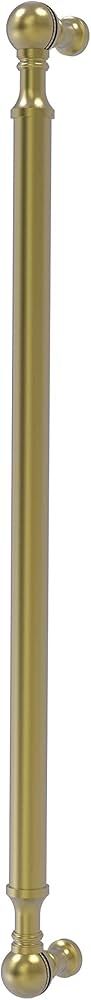 Allied Brass P-3/18 18 Inch Beaded Refrigerator Appliance Pull, 18" x 3/4", Satin Brass | Amazon (US)