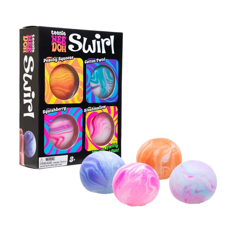 NeeDoh Teenie Swirl, Satisfying Sensory Toy, Colors May Vary, Children Ages 3+ | Walmart (US)