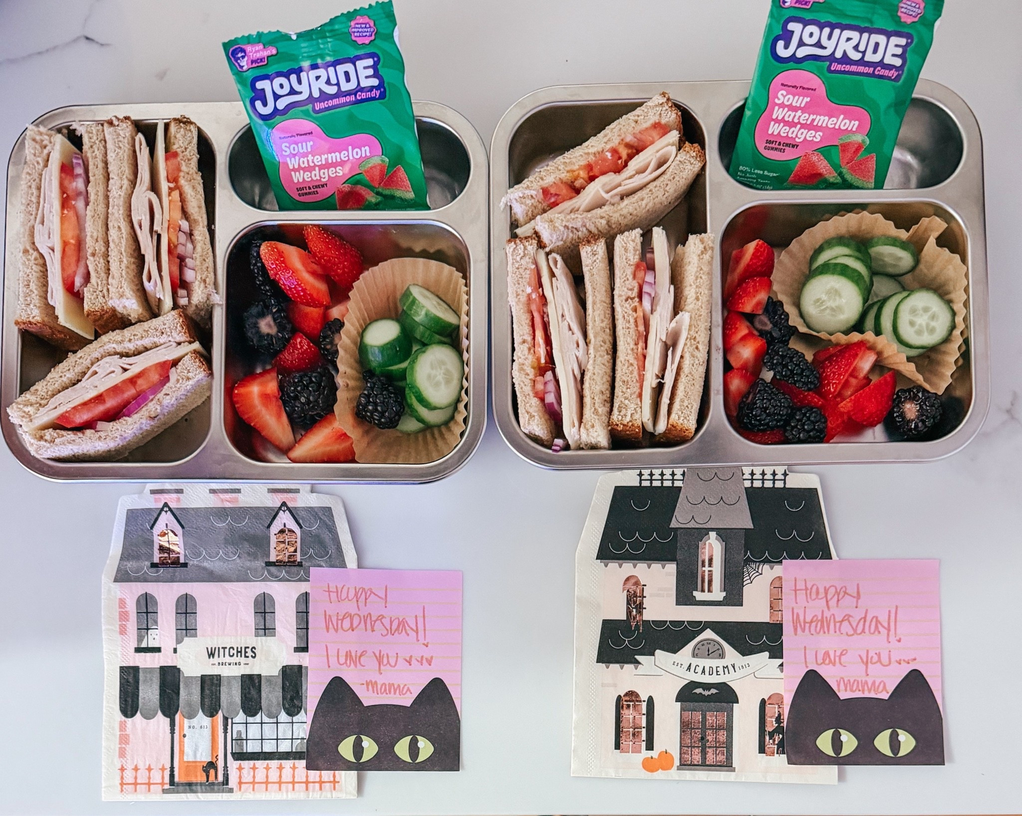 School lunches no matter the season! Use code Marko10 over at @mymindseye