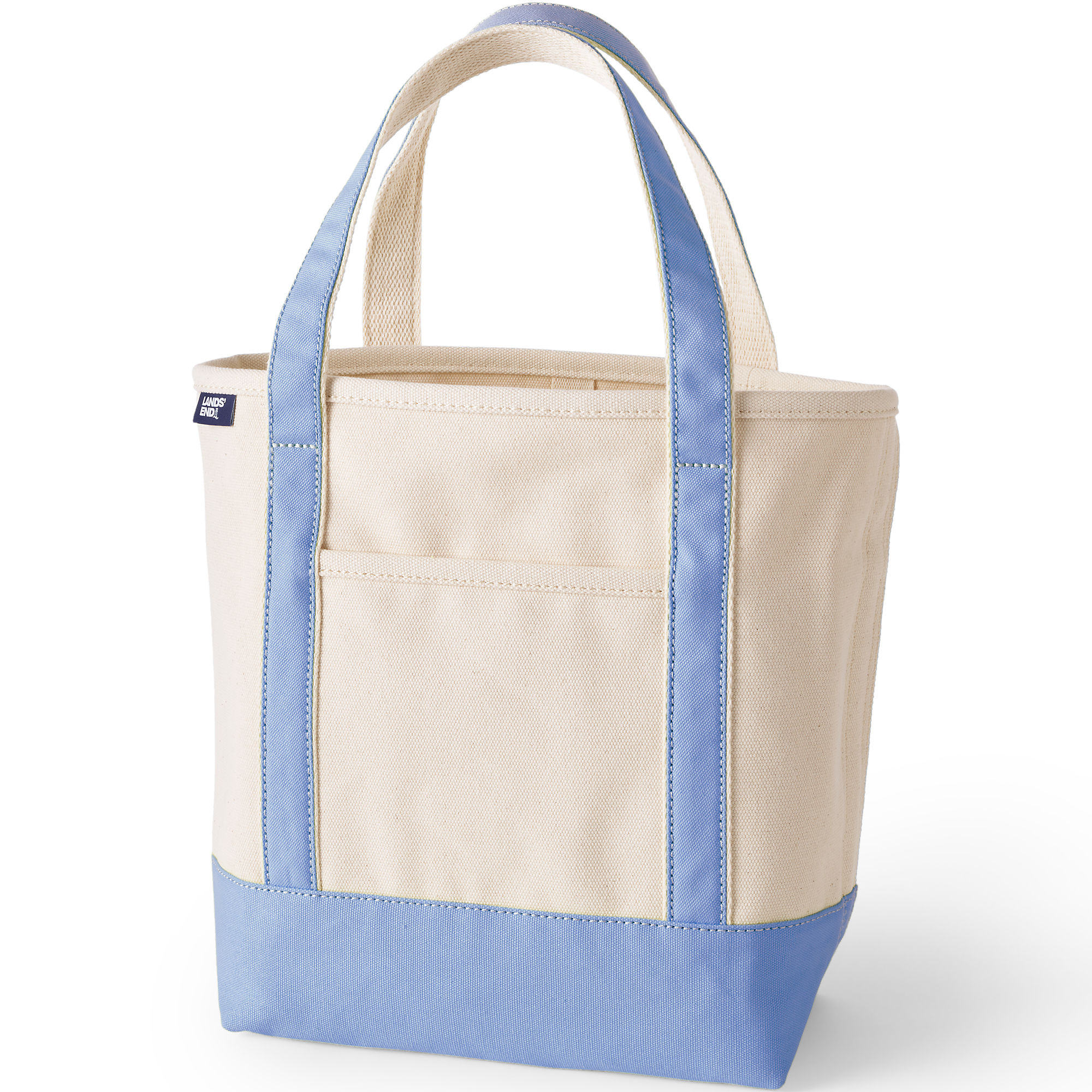 Medium 5 Pocket Open Top Canvas Tote Bag | Lands' End (US)