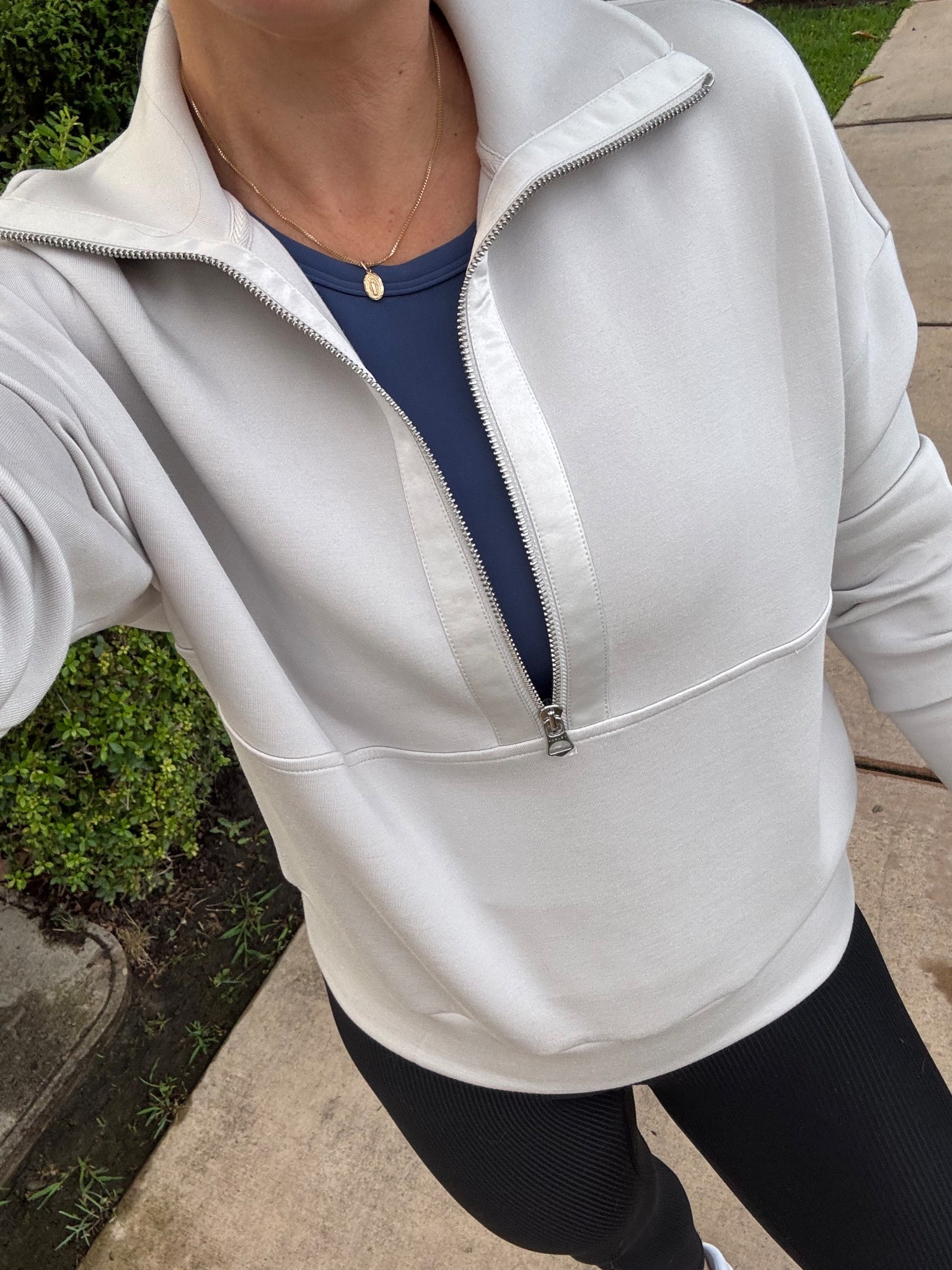 Finally pullover weather! Size small in this super soft pullover and the tank under is new and so comfy! 

#LTKActive #LTKSeasonal #LTKOver40