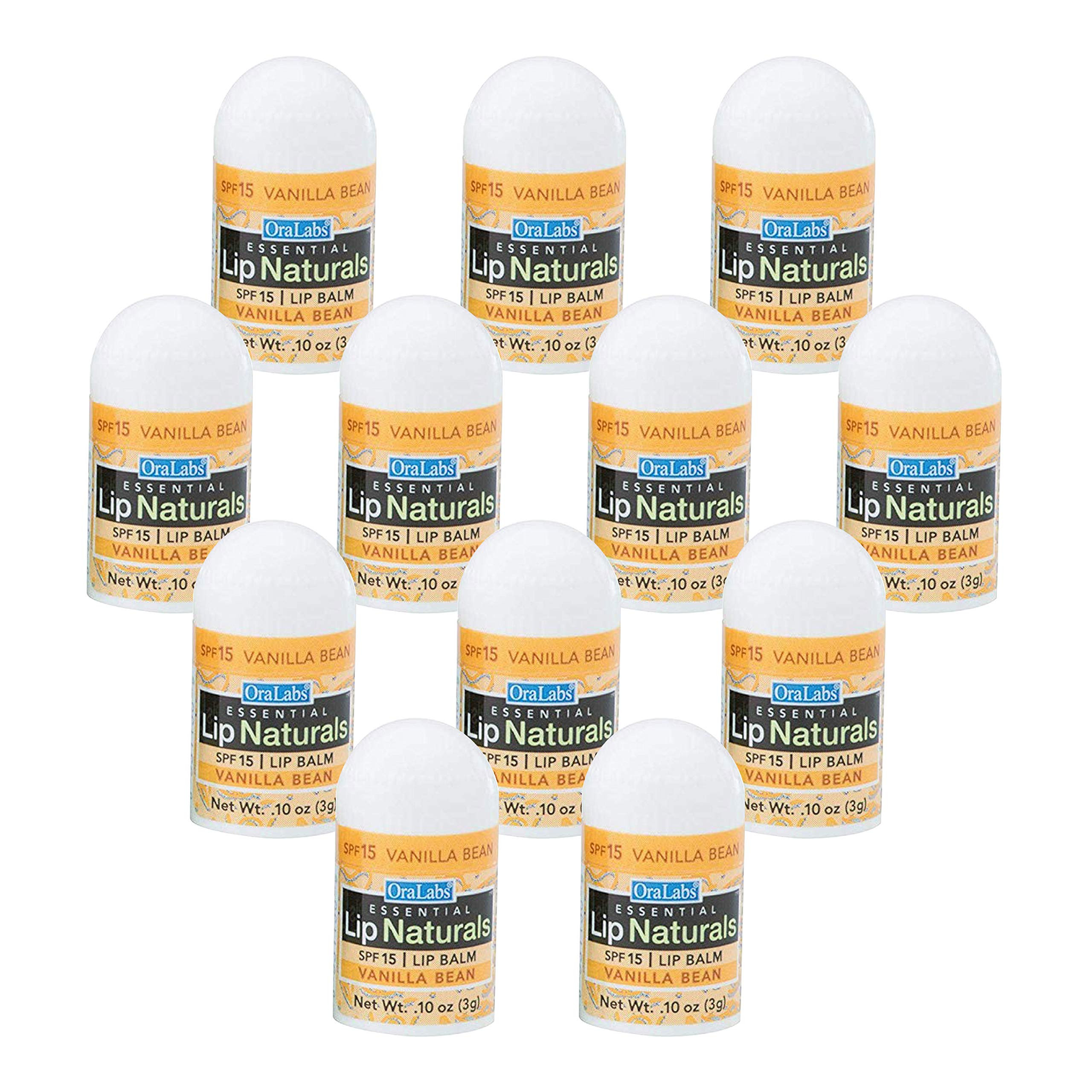 Lip Naturals® Mini Vanilla Lip Balm with Sunscreen (SPF-15) | Made in USA with Beeswax & Coconut... | Amazon (US)