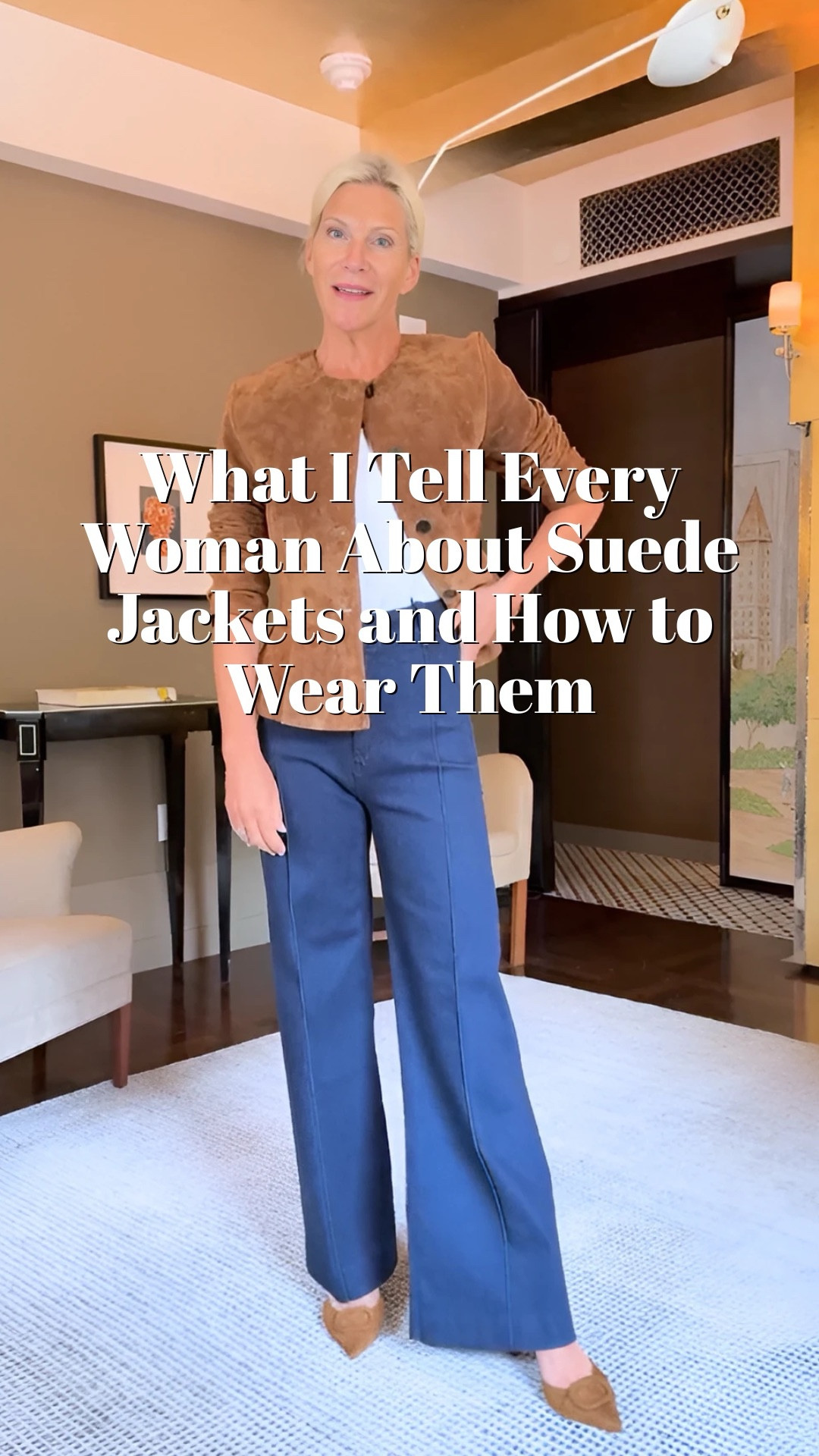 Suede isn’t just a trend—it’s timeless. 🤎 Every woman asks me if she can pull off a suede jacket, and my answer is always yes.

#LTKStyleTip