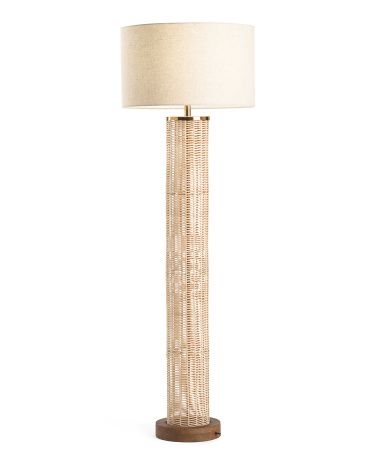 Rattan Floor Lamp | TJ Maxx