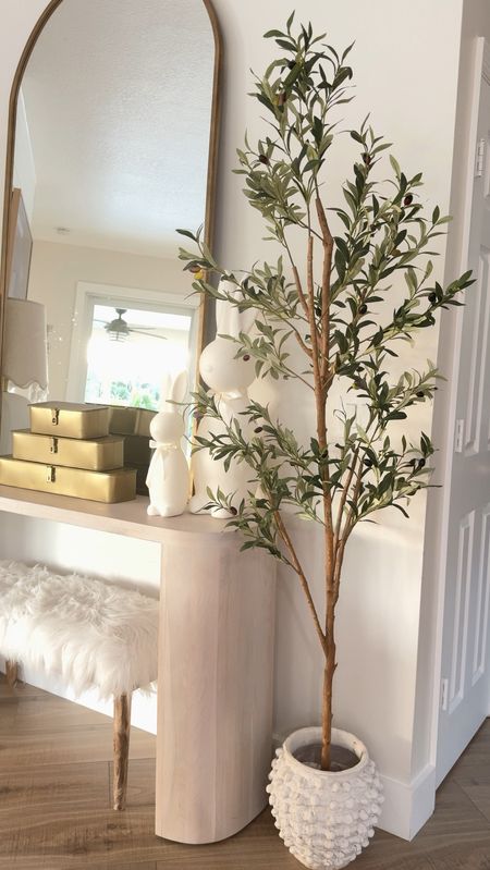  I found the most beautiful faux olive tree that looks so real!!!  I bought the 6ft. and it’s perfect. 

#LTKsalealert #LTKhome #LTKfindsunder100