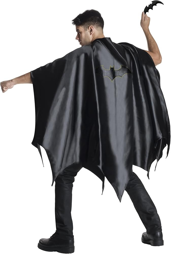 Rubie's Costume Co Men's DC Superheroes Deluxe Batman Cape | Amazon (US)