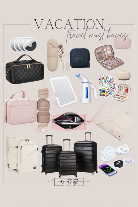 All my favorite travel must haves, Amazon travel finds, pack with me, what I packedd

#LTKTravel #LTKFindsUnder50 #LTKFamily