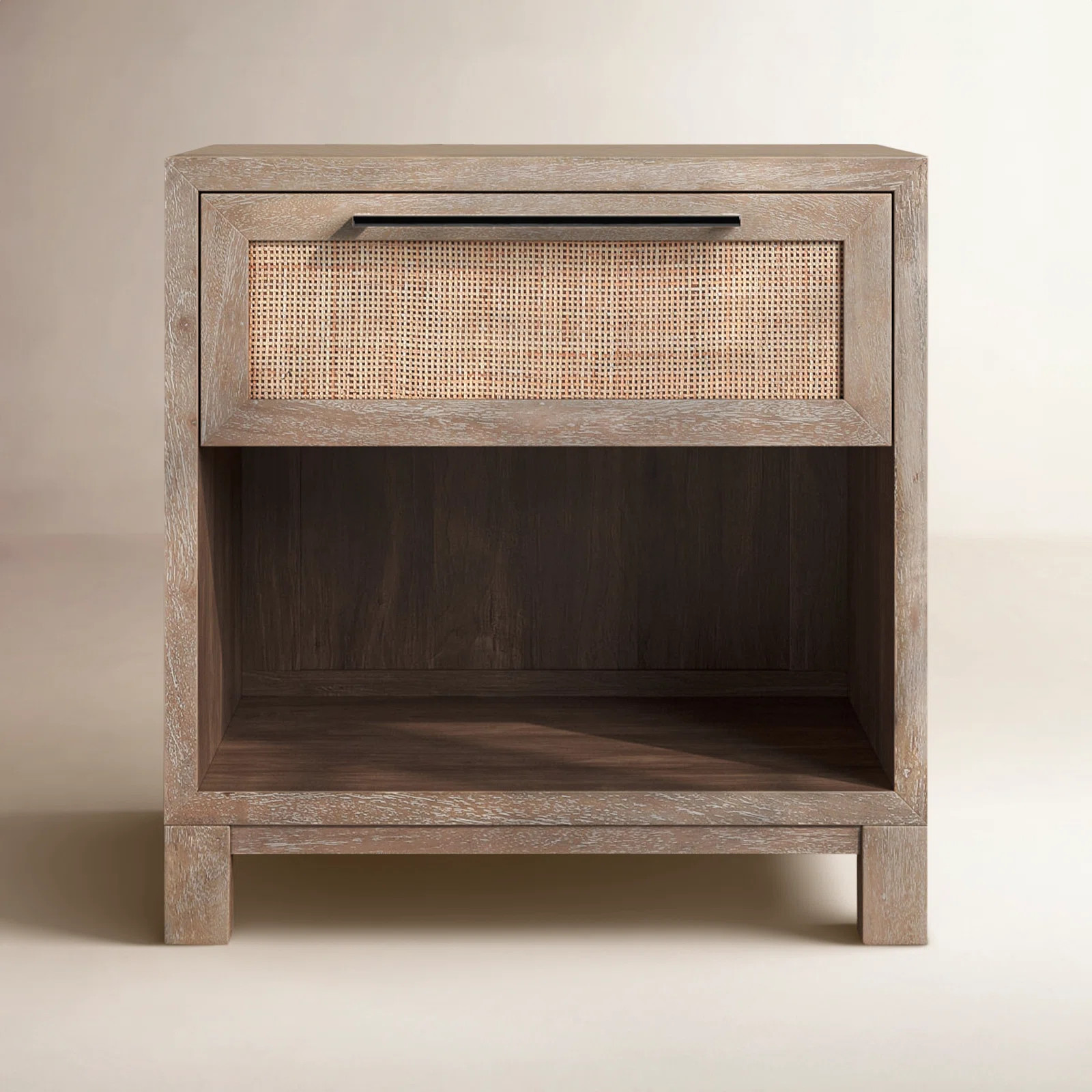 Cara 1 - Drawer Cane Nightstand | Birch Lane