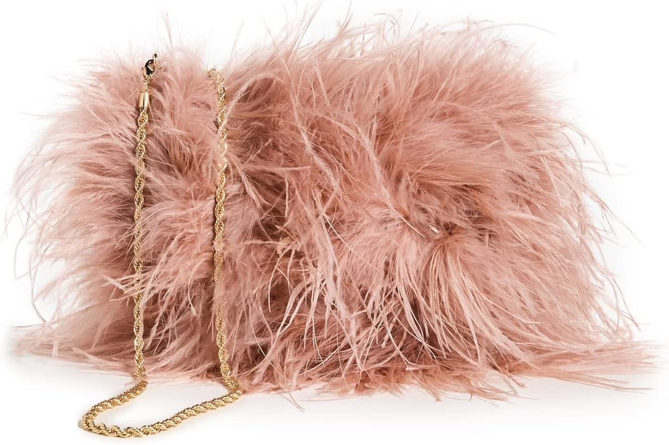 Loeffler Randall Women's Zahara Mini Feather Pouch | Amazon (US)