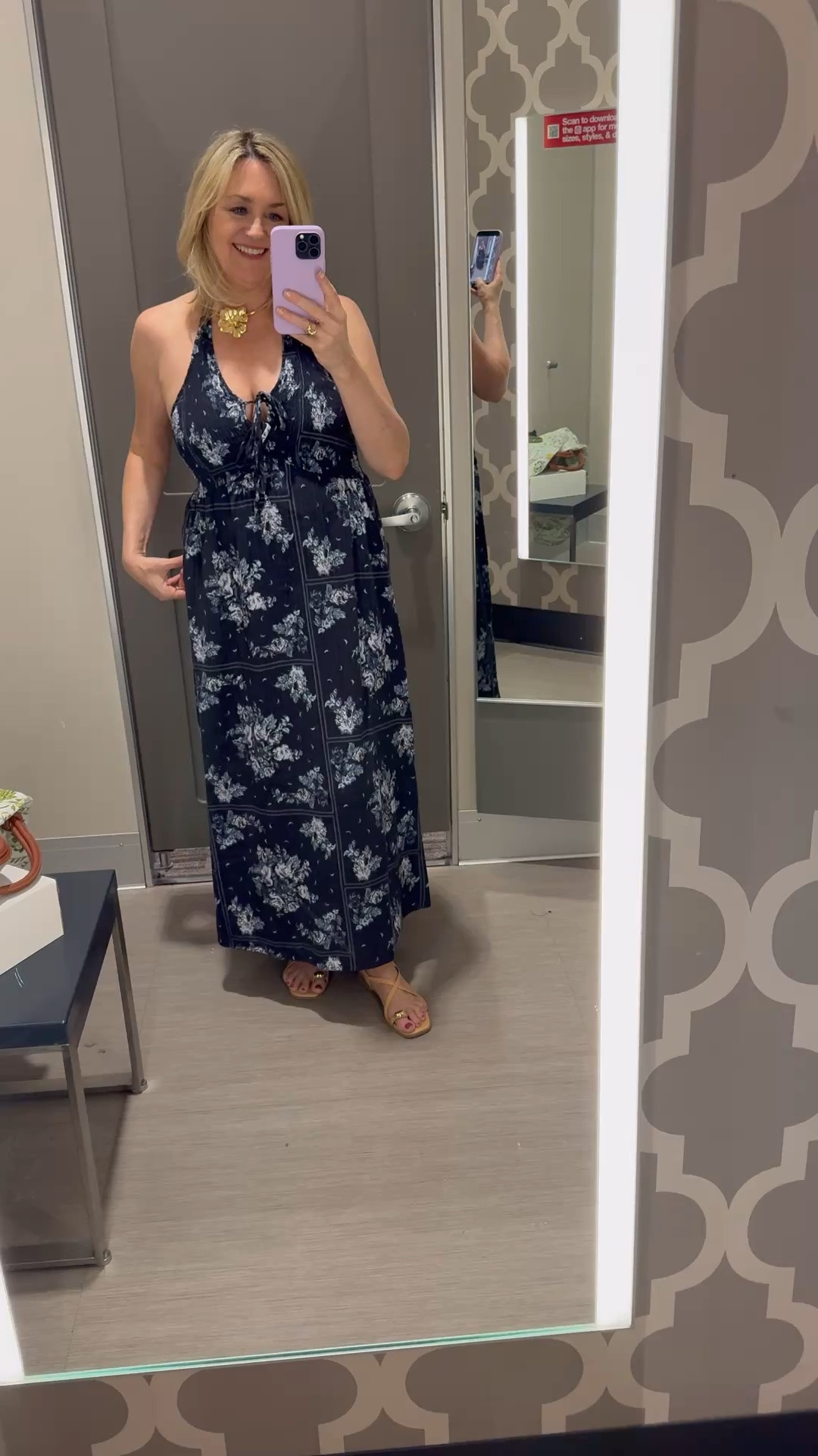 Cute halter maxi dress 
Summer outfit

#LTKootd #LTKSeasonal #LTKdayinmylife