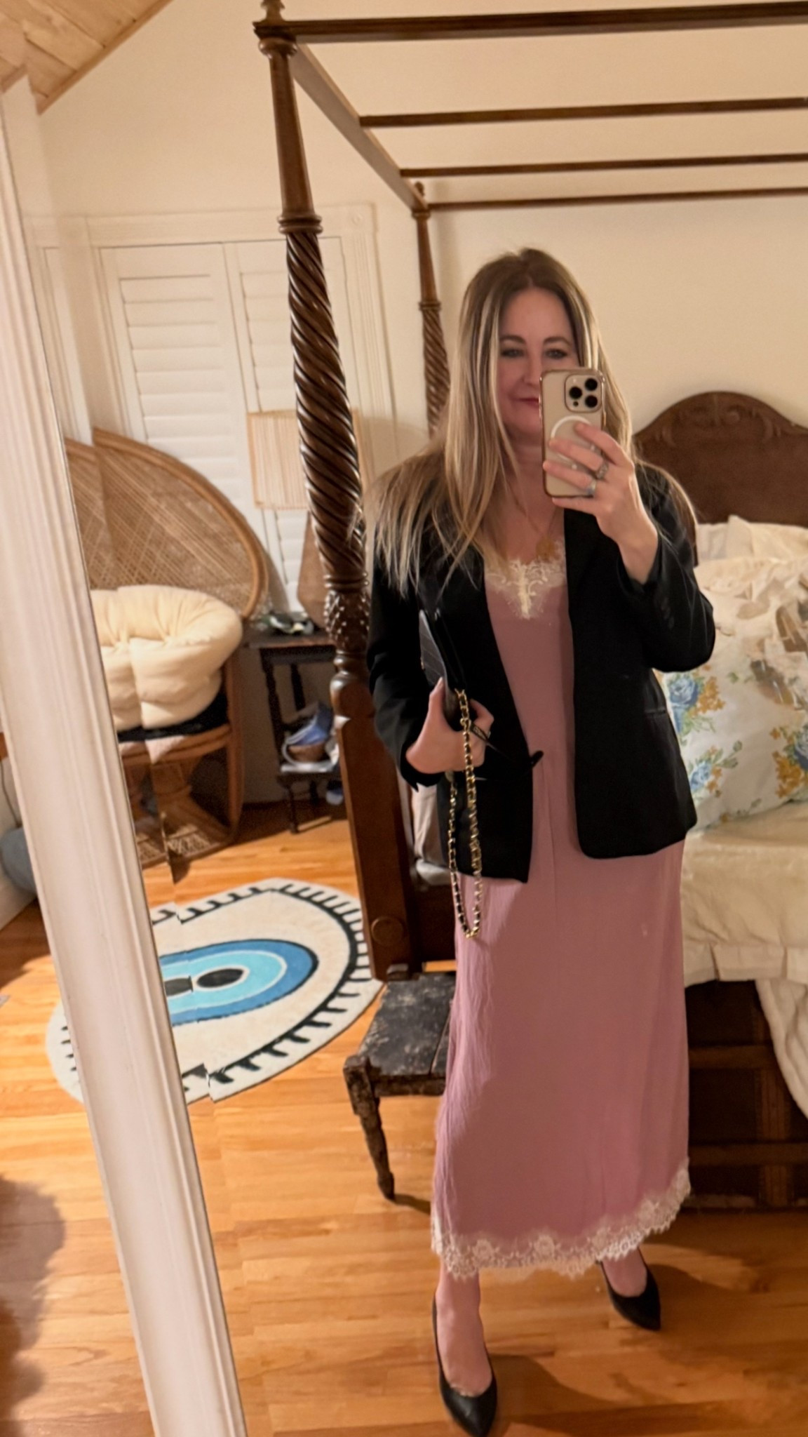 A slip dress is so versatile. I love these alone or with a blazer over it like these I’ve linked below!  

#LTKgrwm #LTKootd #LTKdayinmylife