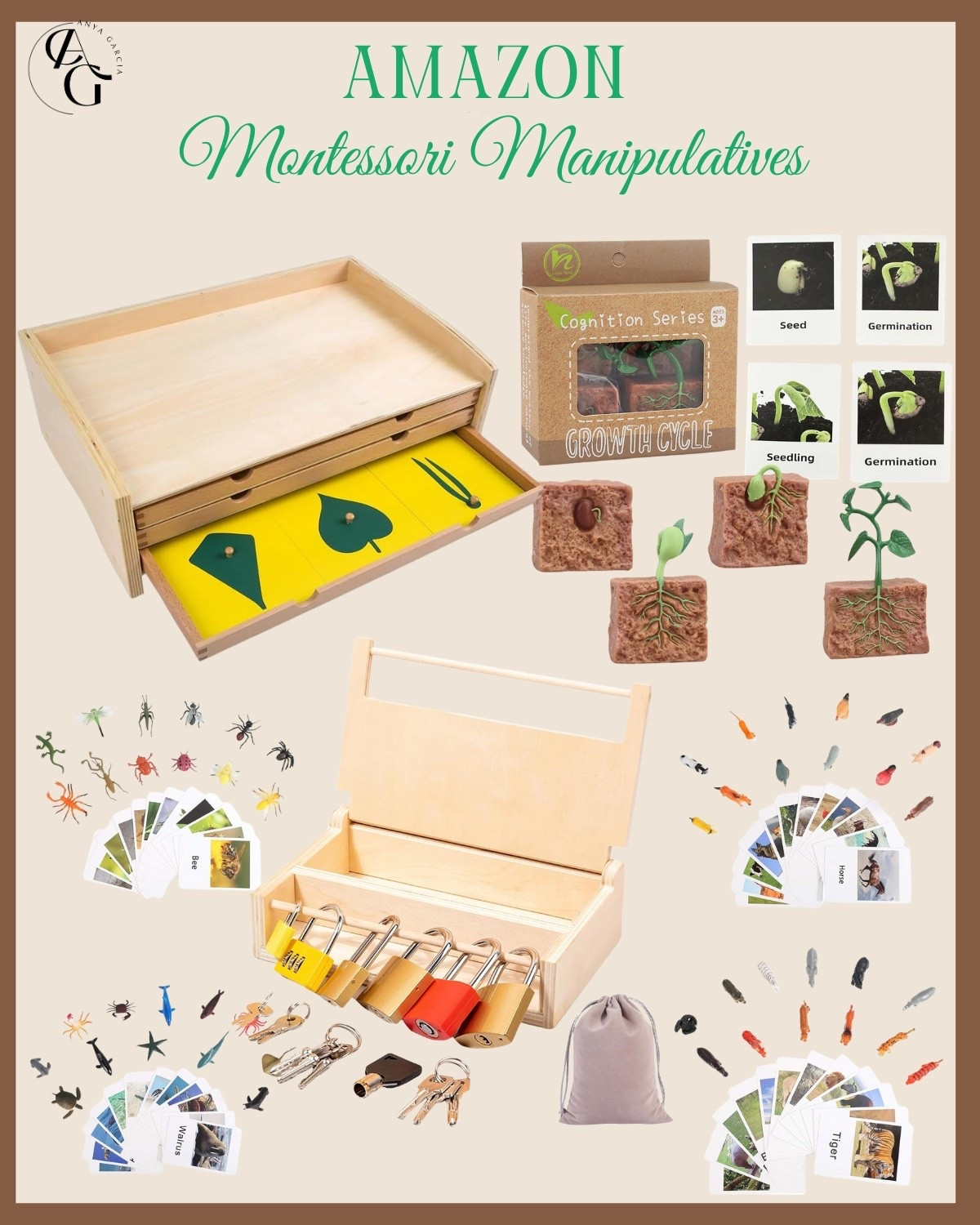 Amazon ~ Montessori Manipulative’s 

#LTKKids #LTKmorningroutine #LTKHome