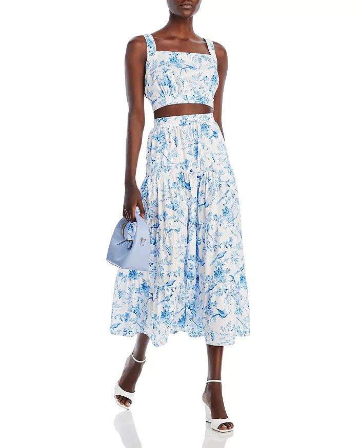 Toile Crop Top & Midi Skirt - 100% Exclusive | Bloomingdale's (US)