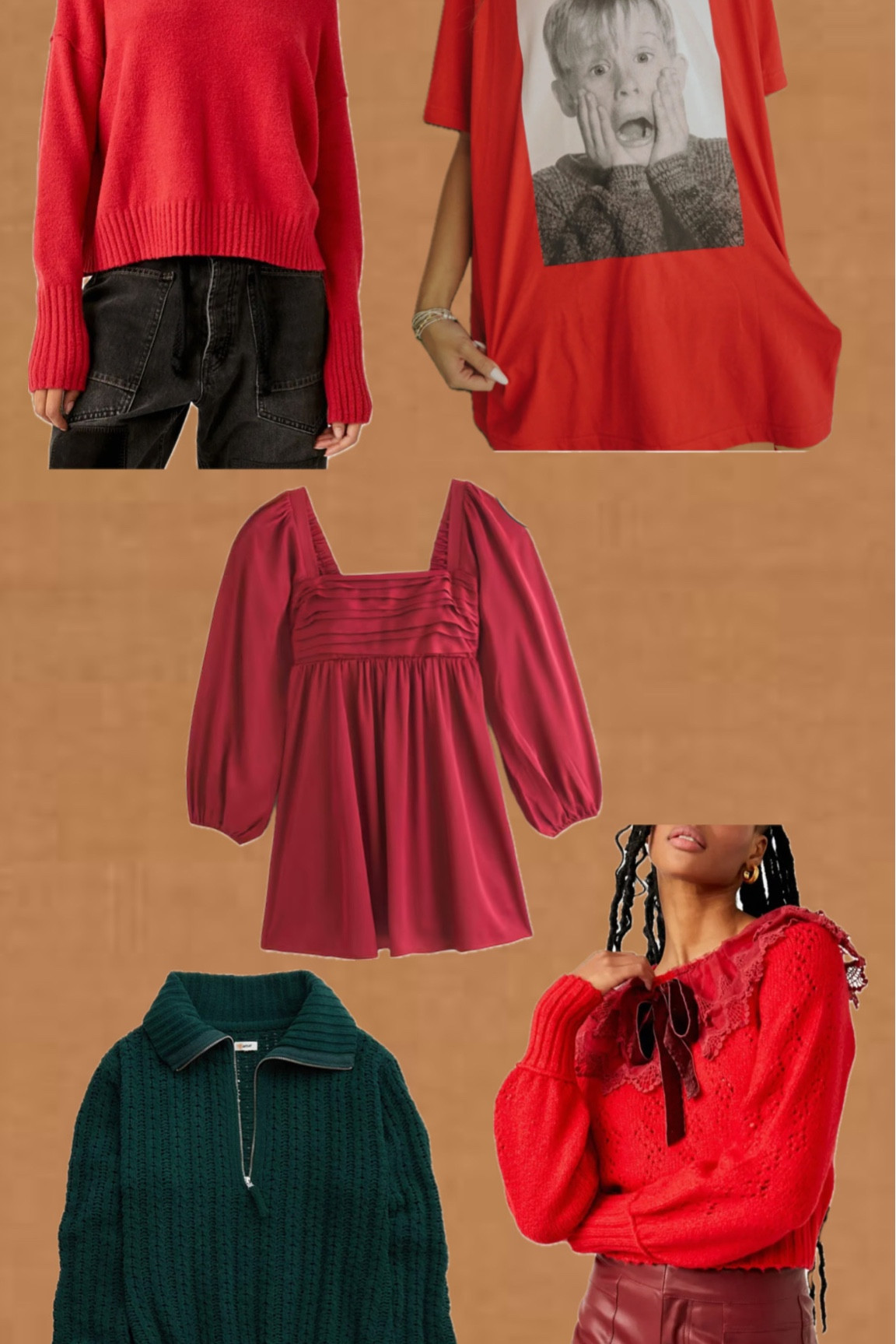 More Christmas favorites #christmasdress #reddress #redsweater #bowsweater #homealoneshirt #christmassweater 

#LTKHolidaySale #LTKHoliday #LTKGiftGuide