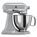 KitchenAid KSM150PSMC Artisan Series 5-Qt. Stand Mixer with Pouring Shield - Metallic Chrome | Amazon (US)