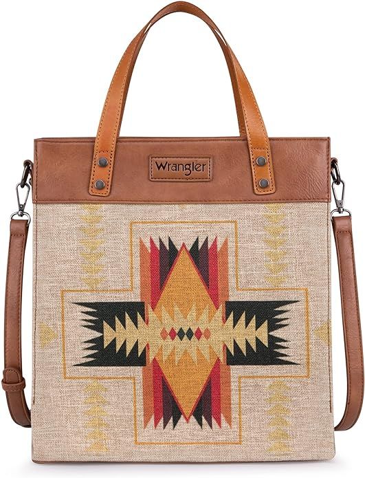Wrangler Western Tote Bag for Women Aztec Shoulder Bags | Amazon (US)