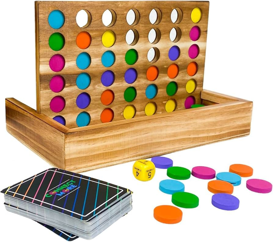 Connect More - Social Skills Games and Therapy Games, Multiplayer up to 6 Players, 4 in a Row Con... | Amazon (US)