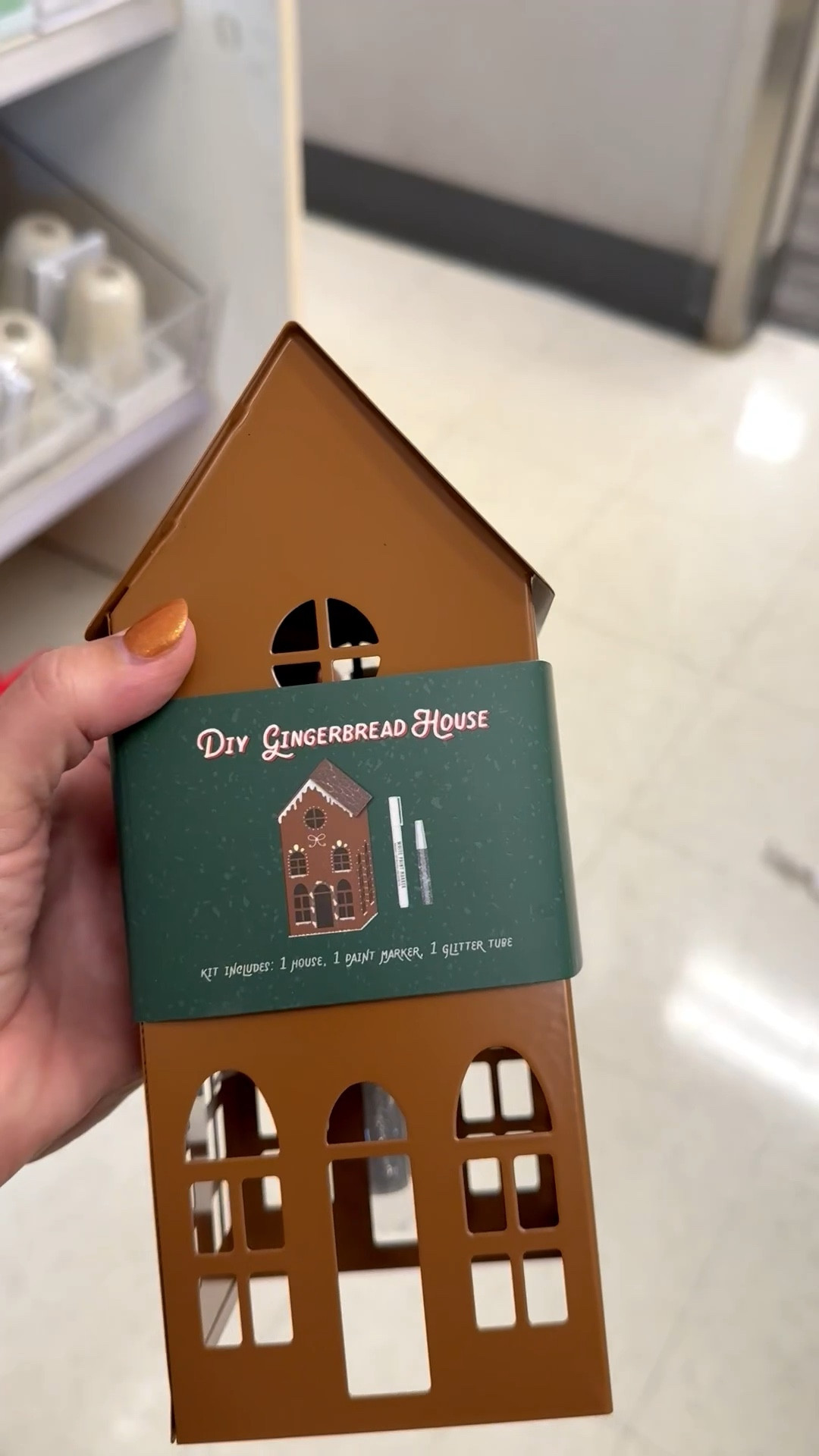 How cute are these DIY Gingerbread Houses I found in Target’s Dollar Spot🎄 They come with markers to decorate! I love that you can reuse them year after year. 🎅🧑‍🎄

They would be super cute with a an electric tea light inside! 🕯️ 

#LTKFindsUnder50 #LTKSeasonal #LTKHome