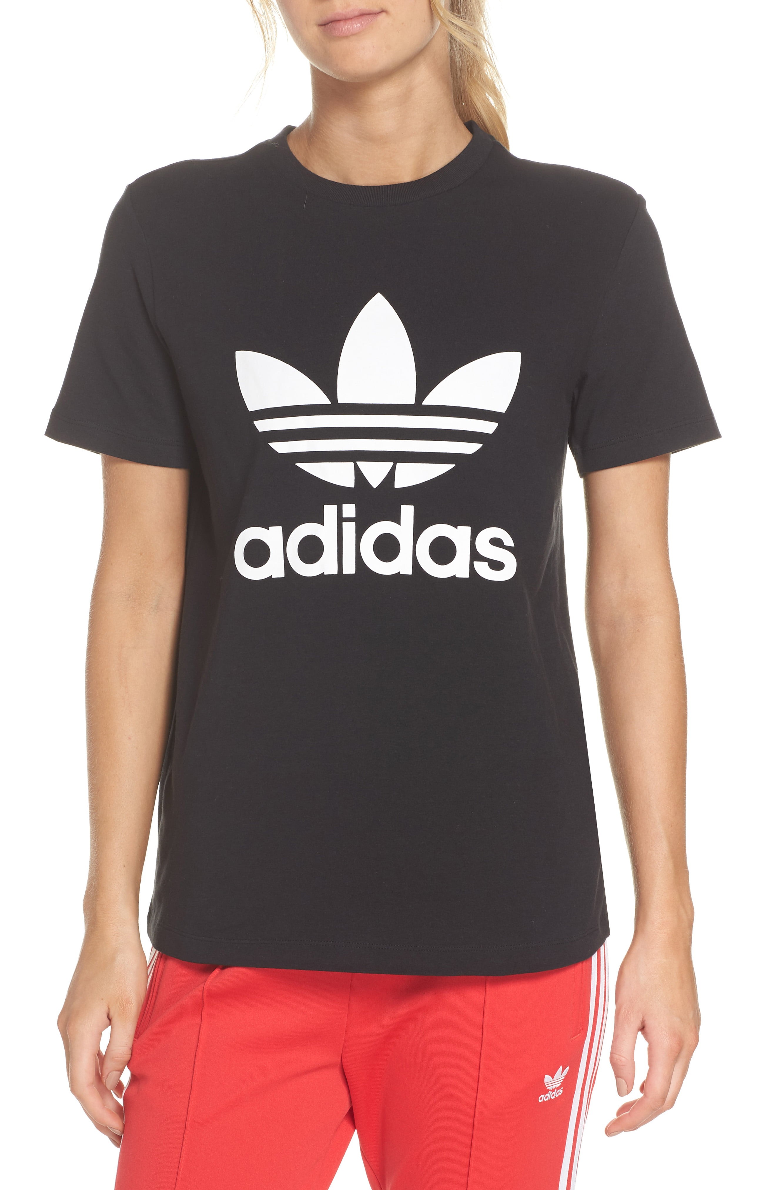 Women's Adidas Trefoil Tee | Nordstrom