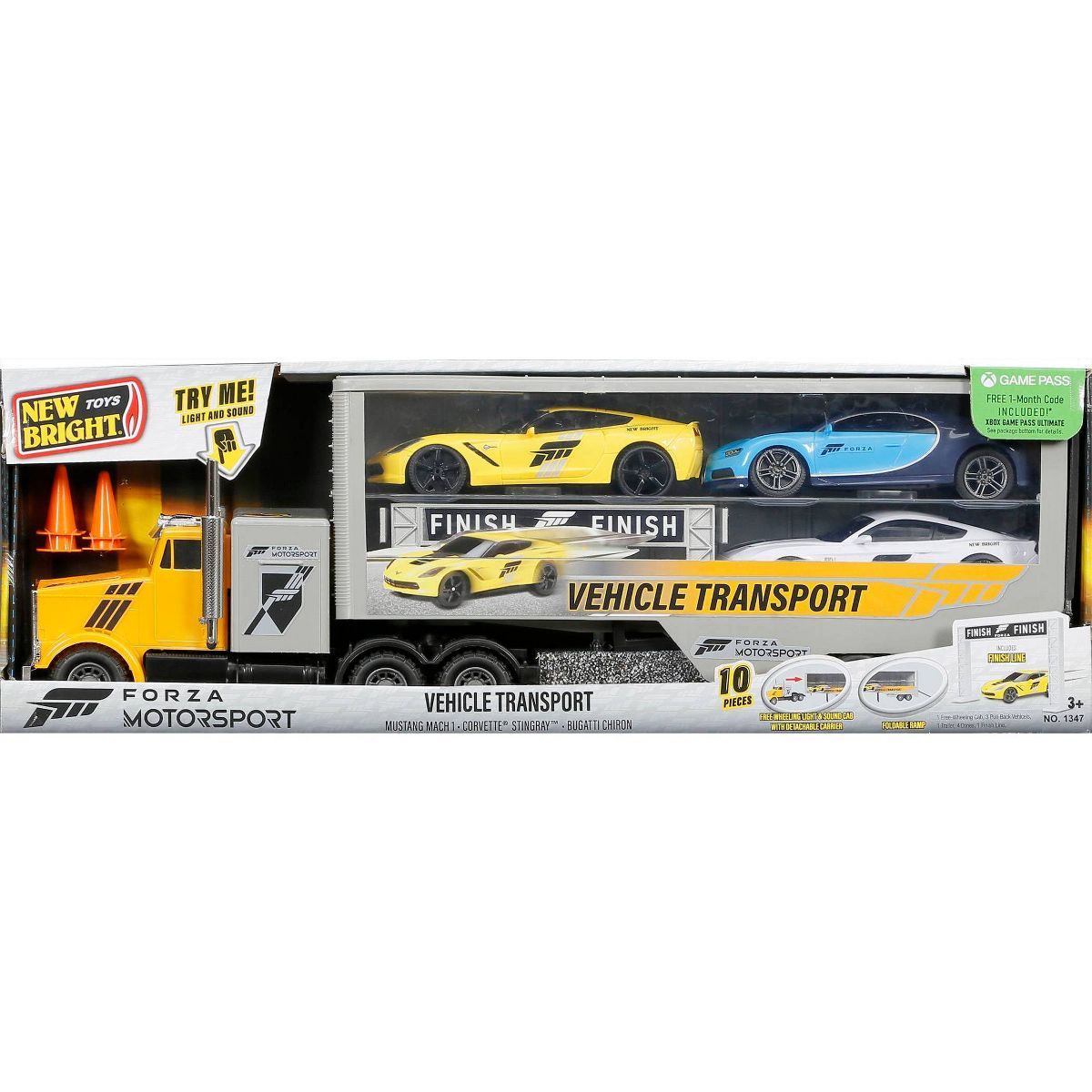 New Bright Forza Motorsport Hauler Set - 1:24 Scale | Target