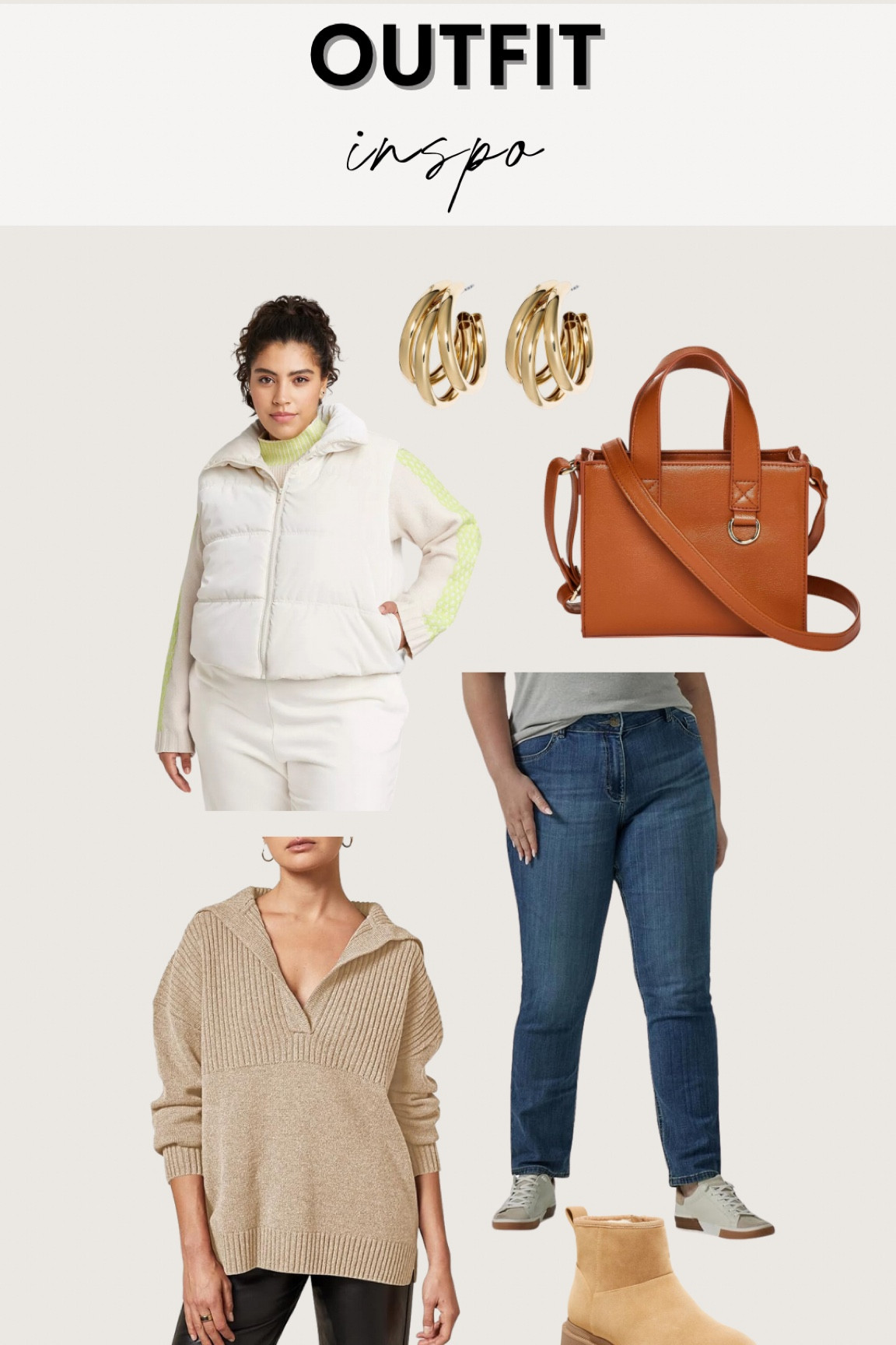 Another winter outfit option from Amazon and target. I love this target plus size vest, it’s a matte material and so chic!

#LTKfindsunder50 #LTKplussize #LTKstyletip