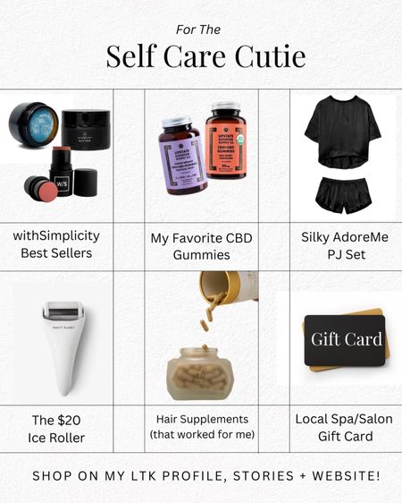 Some of my favorite self care items from 2024 to give and to recieve 

#LTKsalealert #LTKGiftGuide #LTKfindsunder100