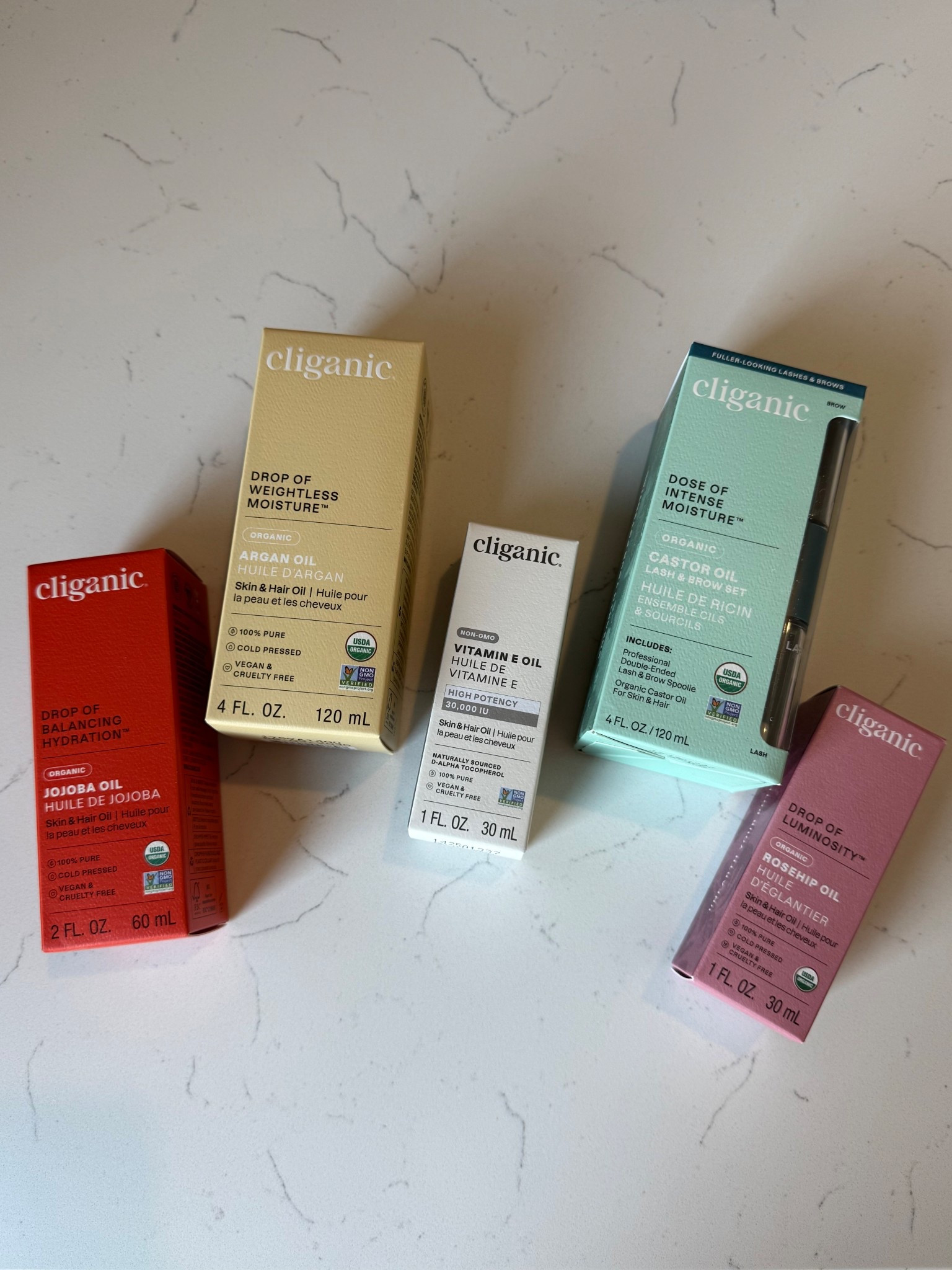 New hair + skin oils! 