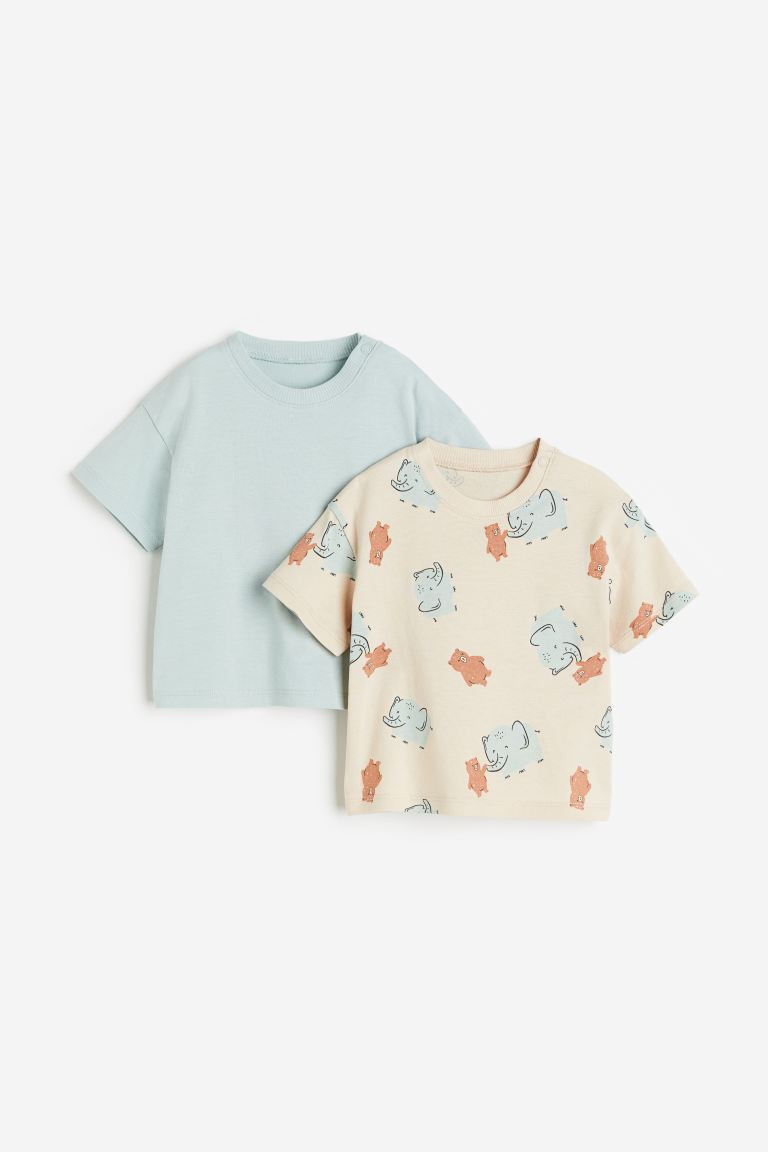 2-pack T-shirts | H&M (US + CA)